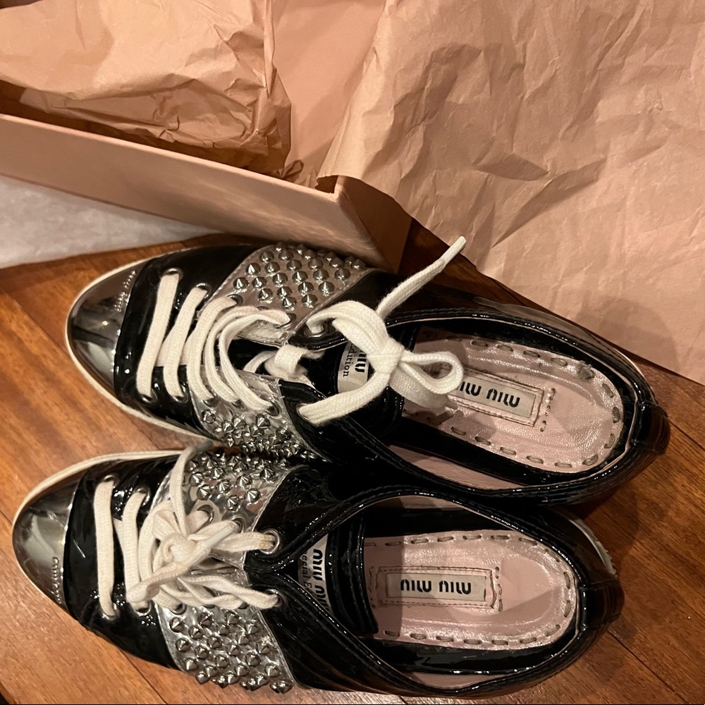 Miu Miu Limited Edition Patent - Rare Sneakers
